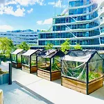 Apartmán Private Seaview - 2 Balconies, 11th Floor, Elevator, Friendly Lively Area Århus