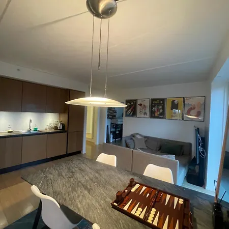Apartment Private Seaview - 2 Balconies, 11th Floor, Elevator, Friendly Lively Area Århus